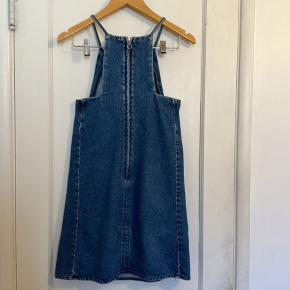 Topshop Moto denim dress - Picture 2 of 5